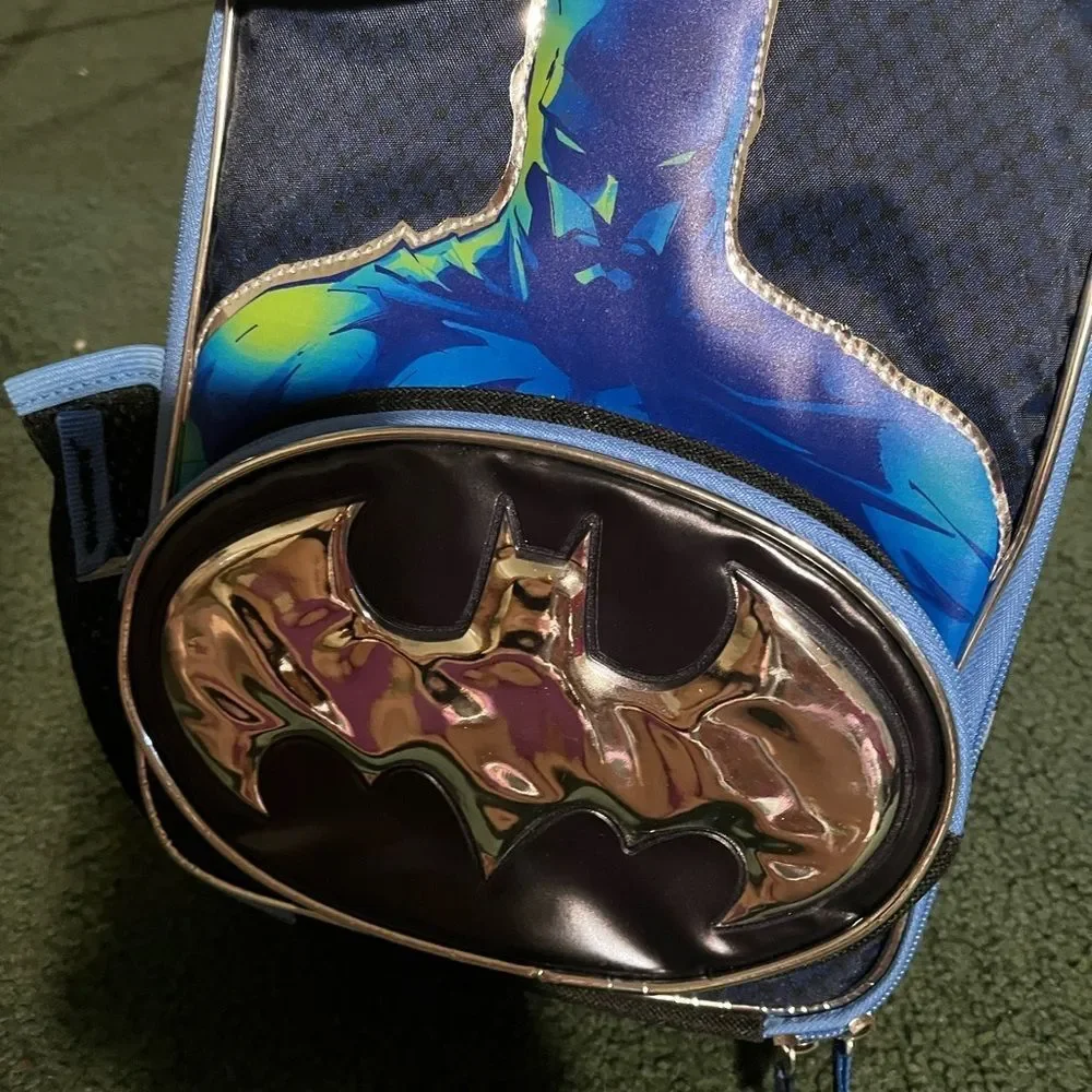Warner Bros. Batman Blue and Black Kids Backpack